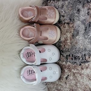 Set of 3 shoes Stride Rite/Osh Kosh size 5 toddler girl